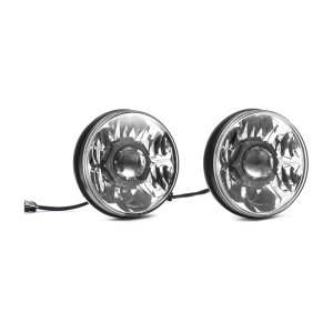 Jeep Wrangler Headlights - KC HiLiTES - Gravity LED Pro - `18-`24